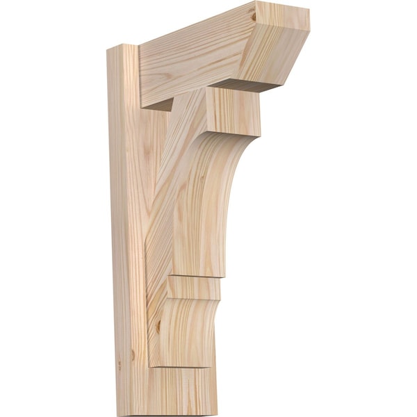 Ekena Millwork Balboa Slat Smooth Outlooker, Douglas Fir, 5 1/2"W x 12"D x 20"H OUT06X12X20BOA06SDF - main